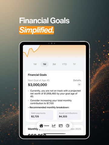 WealthZero: Debt & Net Worth iPad screenshot