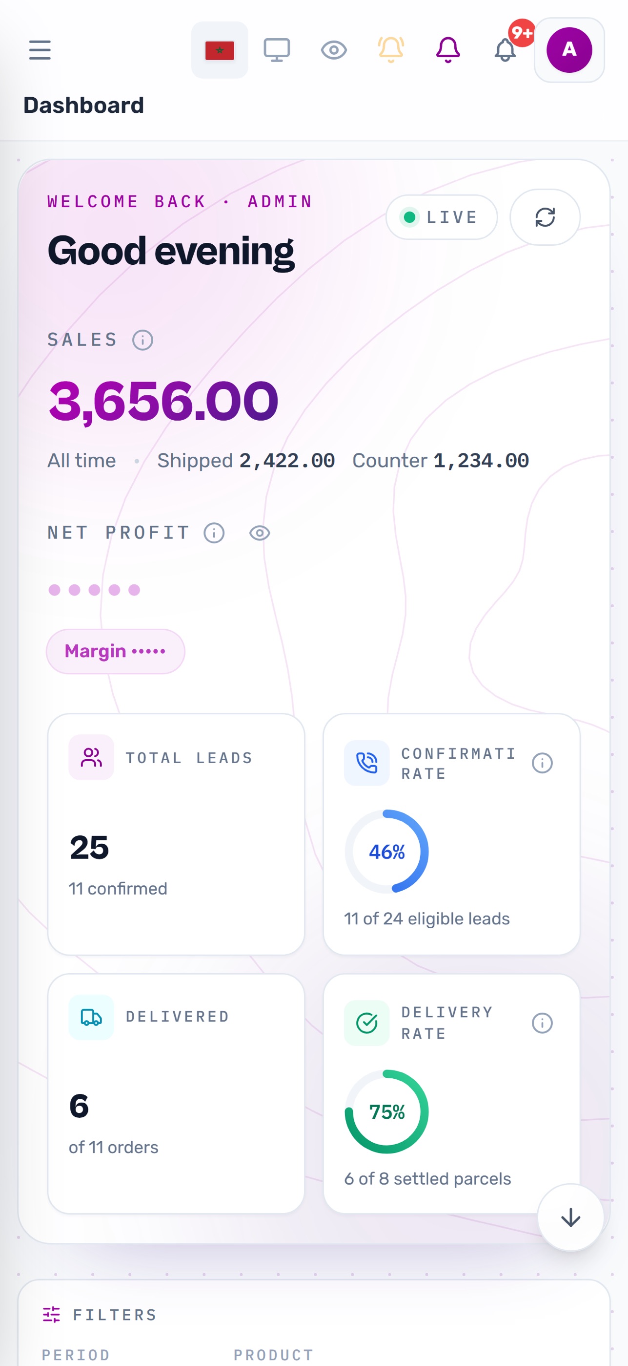 Screenshot 1 of TifawtERP