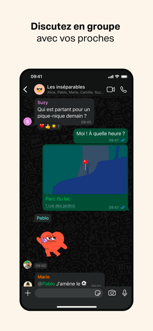 WhatsApp Messenger Capture d’écran