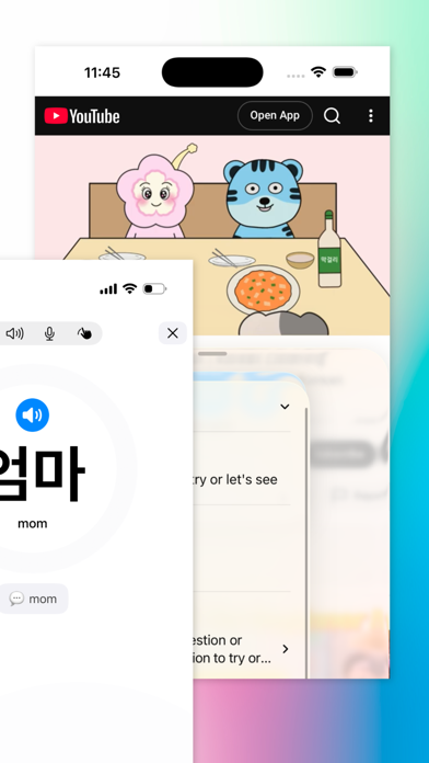 Flashcards - Learn Korean iPhone screenshot 2 - Education app