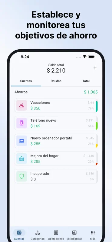 Sumlio: Gastos y Presupuesto screenshot 4 of 8