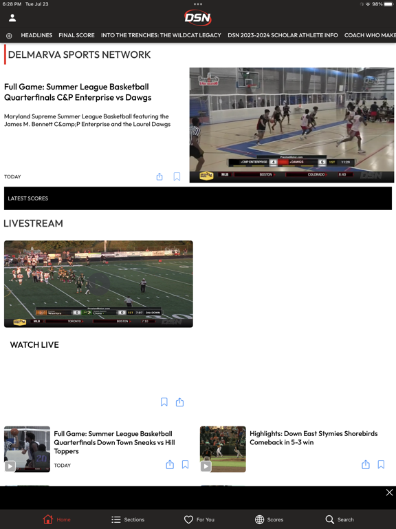 App screenshot