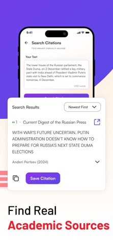 Citation Generator & Checker iPhone screenshot