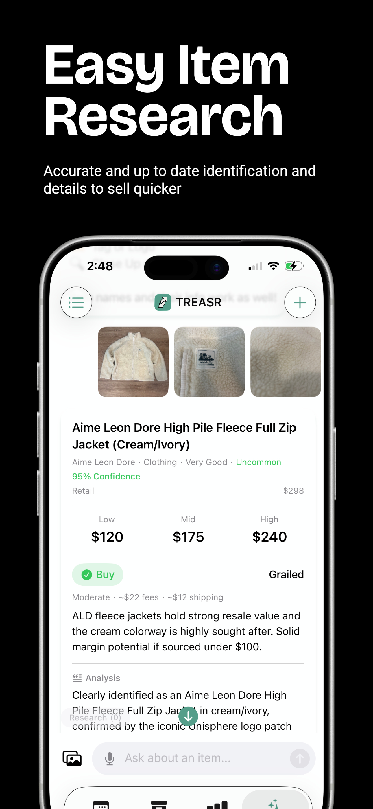 TREASR: Inventory Calculator screenshot 4