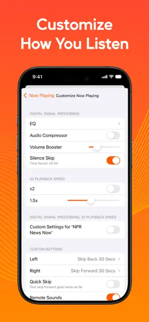 Podcast Player - Video & RSS iPhone screenshot 6