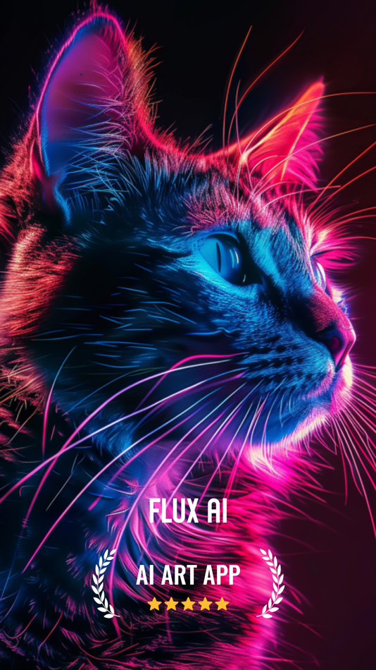 #1. Flux : New AI Photo Generator (iOS) Podle: Shanghai Lagramoon Technology Co., Ltd.