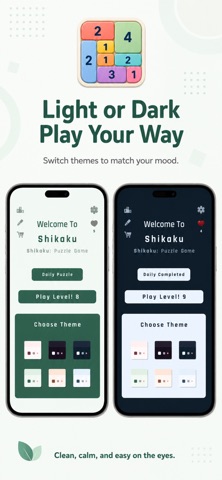 Shikaku: Grid Logic Puzzle iPhone screenshot