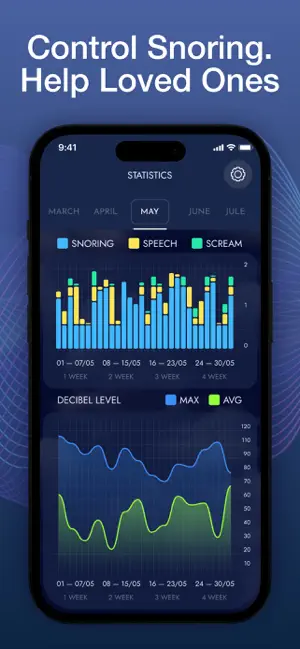 Snore Recorder - Sleep Monitor screenshot 2
