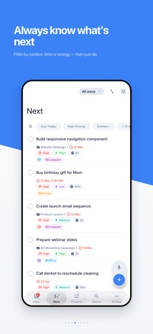 NextThing: GTD To-Do List Screenshot 4 of 8
