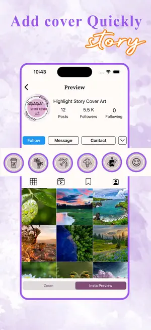 Highlight Lab: Story Covers screenshot 4