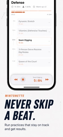Mintonette iPhone screenshot