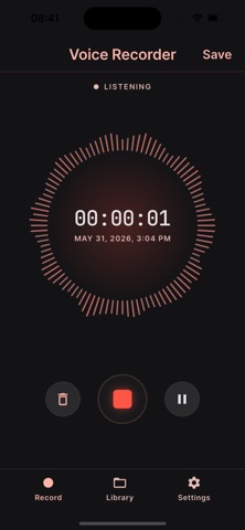 Noteo.ai  Voice Recorder screenshot