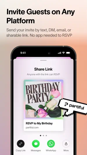 Partiful: Party Invite Maker screenshot 3