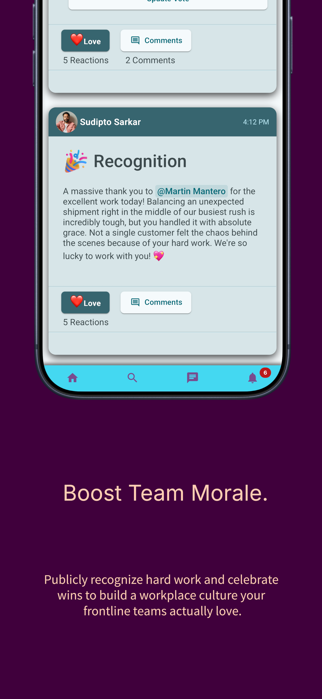 EvoKomms screenshot 2