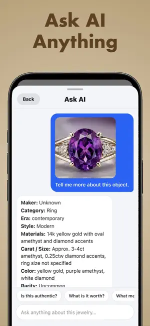 Jewelry Identifier | Appraisal screenshot 4