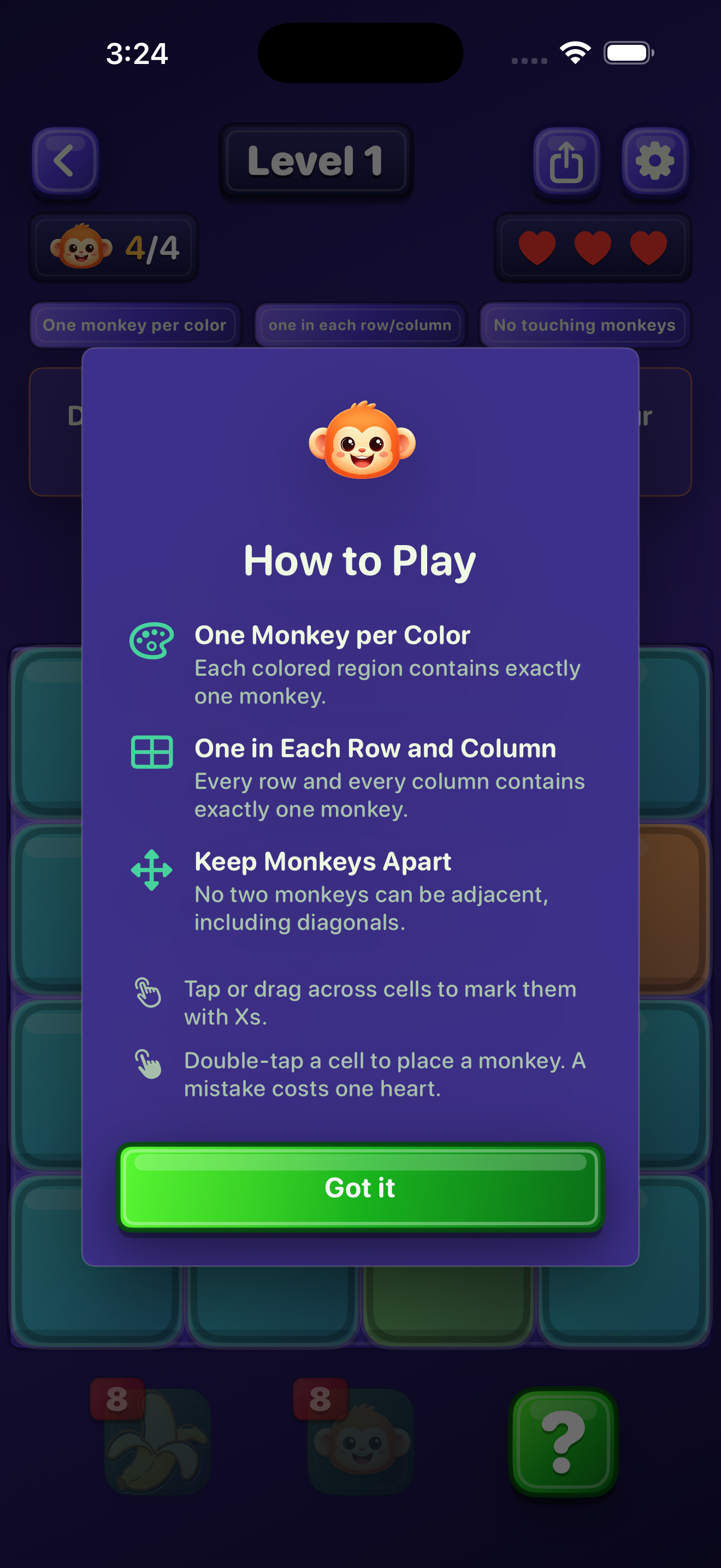 Bananadoku screenshot 4