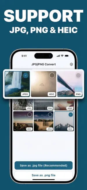 JPG PNG Image Converter iPhone screenshot 2