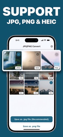 JPG PNG Image Converter iPhone screenshot 2