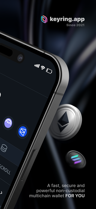 DeFi Wallet - KEYRING PRO Screenshot 2 of 7