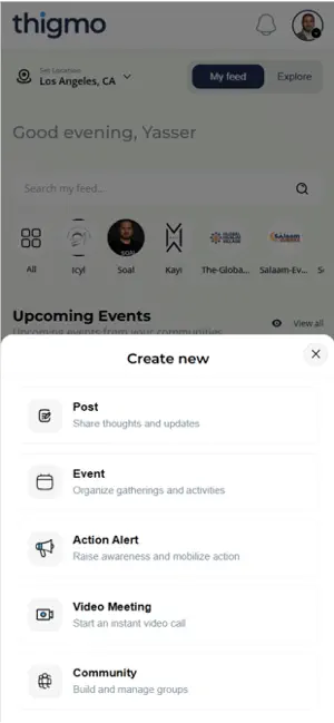Thigmo: Community OS screenshot 4