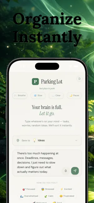 ParkingLot – Brain Dump screenshot 1