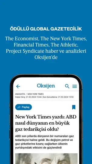 Oksijen Gazetesi iPhone Ekran Görüntüsü 4