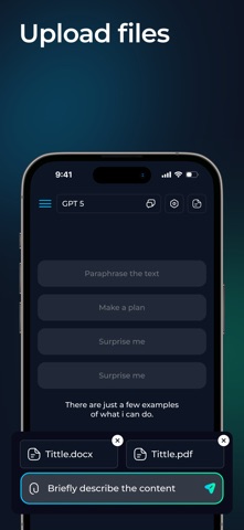 TalkAI Chatbot - AI Assistant iPhone screenshot