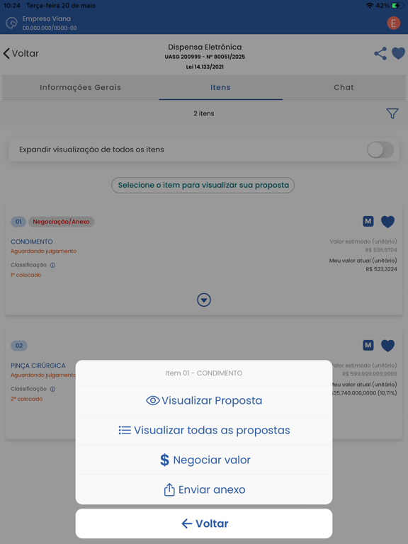 Screenshot #6 pour Compras.gov.br