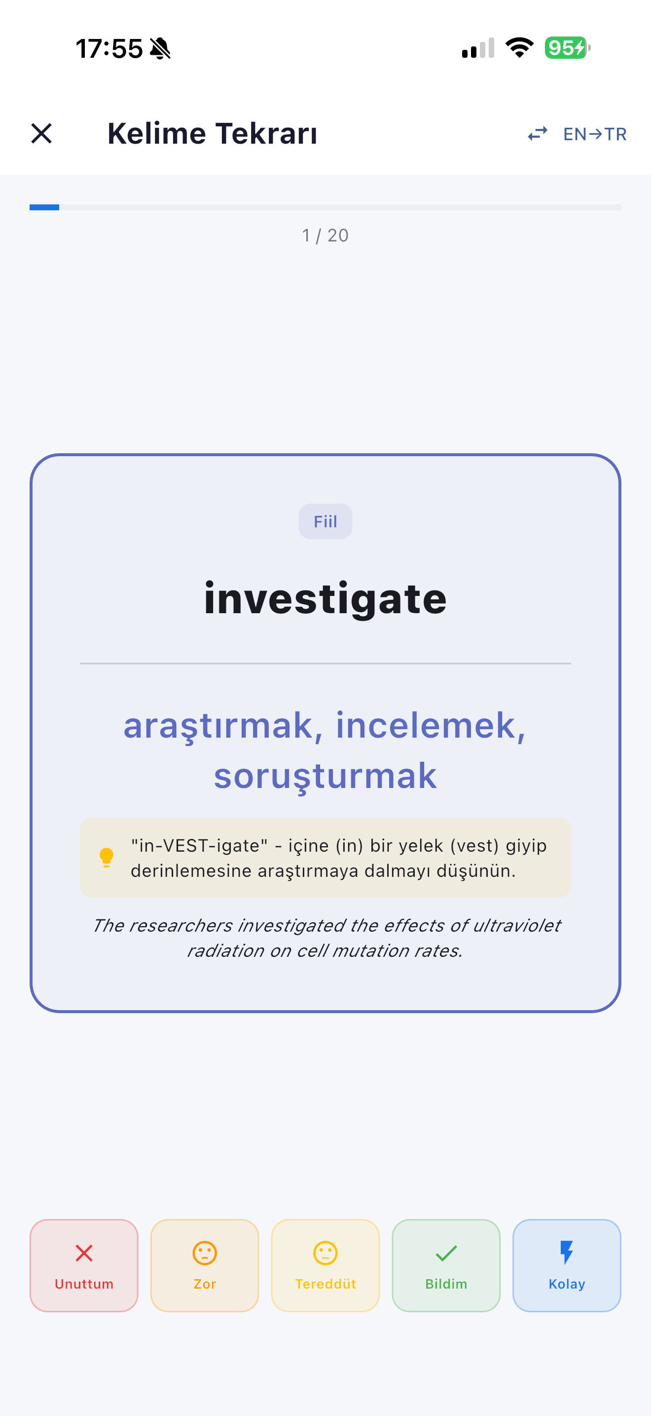 YÖKDİL Fen Bilimleri screenshot 4