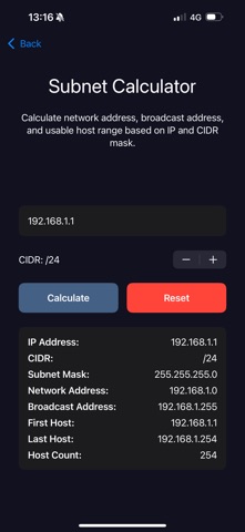 CALC ToolBox screenshot