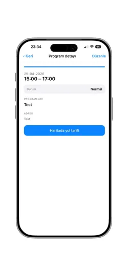 Bagcilar Takvim iPhone Ekran Görüntüsü 2