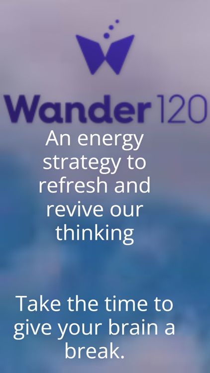 Wander120 - activate pause