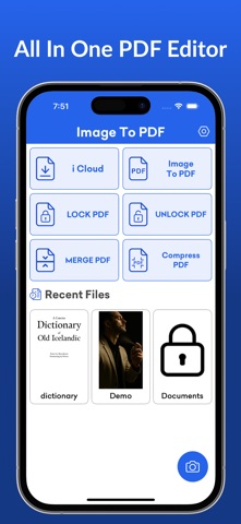 Image to PDF Convert & Secure Screenshot 1 of 6