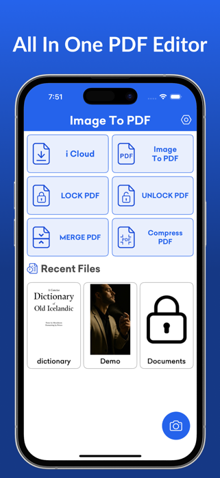 Image to PDF Convert & Secure Screenshot 1 of 6