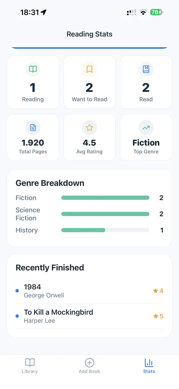 #3. Home Library Manager (iOS) Által: Gianfranco Antenucci