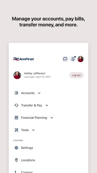 AmFirst Digital Banking Screenshot 5 of 5