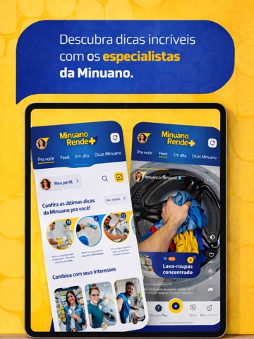 Minuano Rende+ iPad screenshot