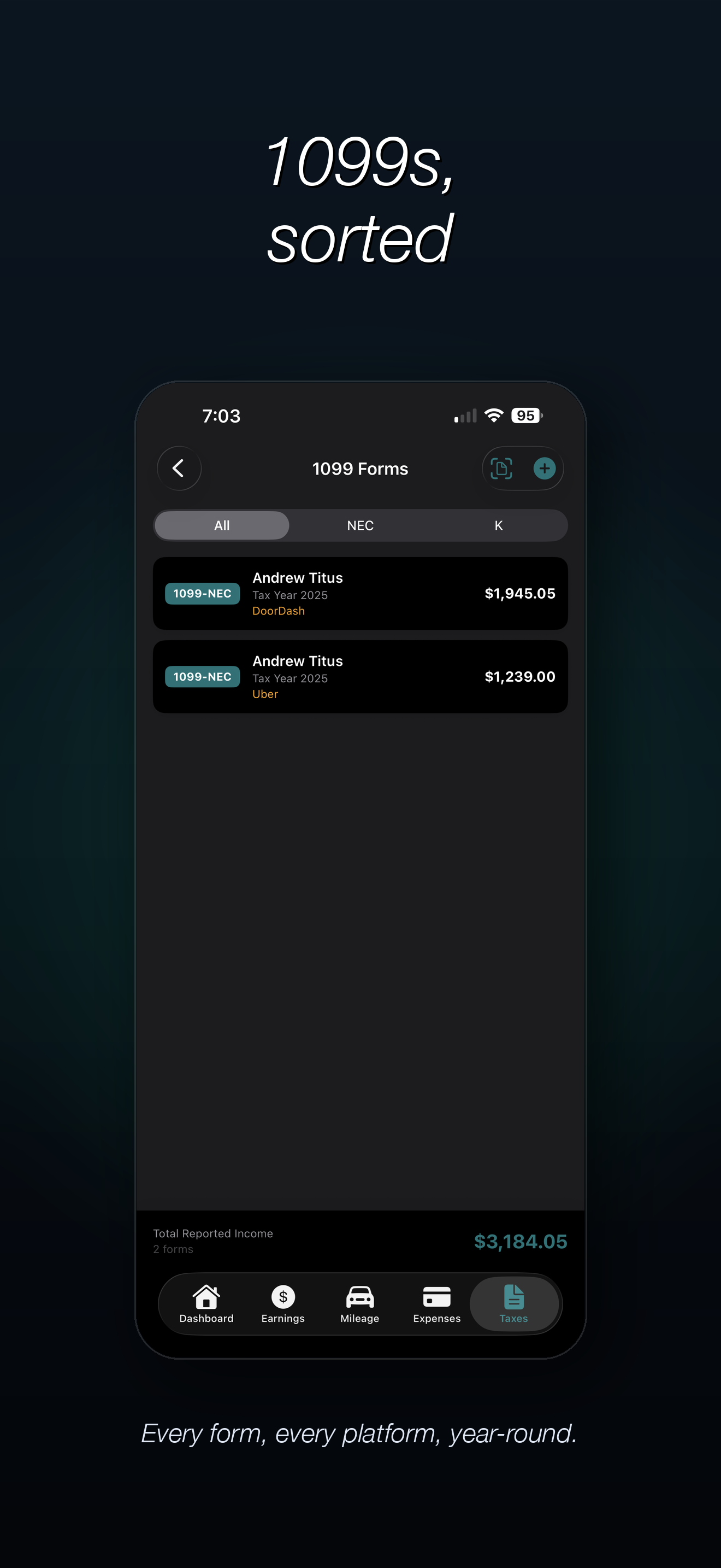 GigLedger Mileage Tax Tracker screenshot 8