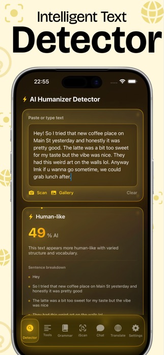 Copyleaks AI humanize Detector Screenshot 2 of 6