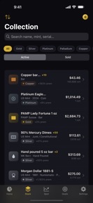 Stack Tracker – Metals Vault screenshot