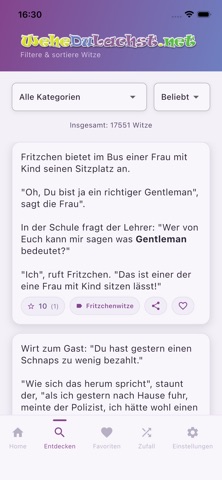 Lustige Witze WeheDuLachst.net screenshot