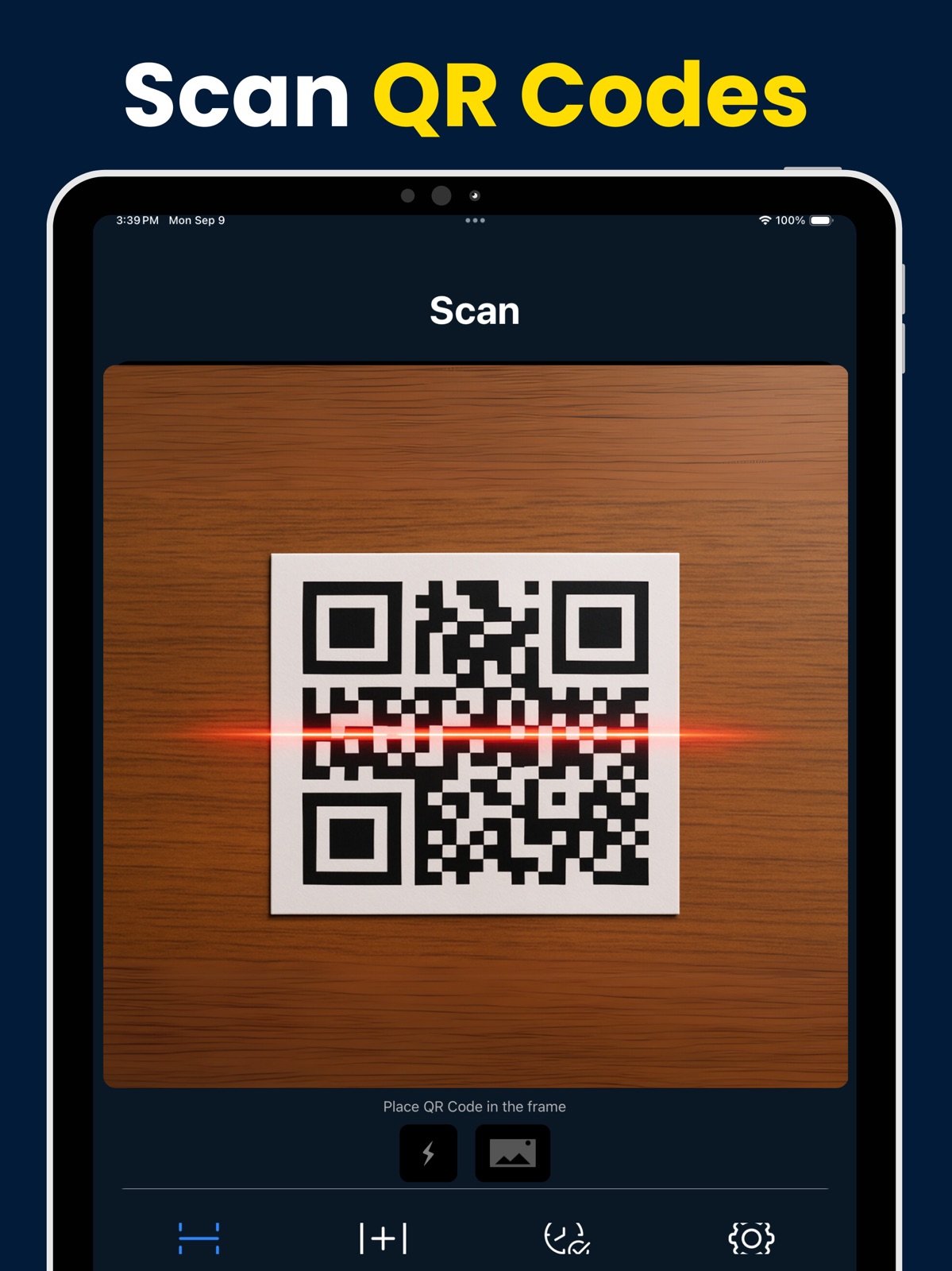 Scan QR Code Now ipad screenshot 1