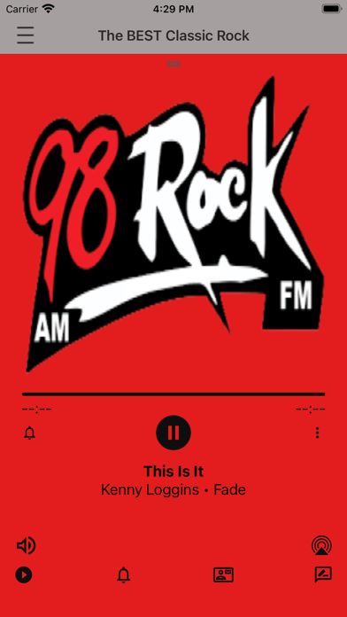WFXY 98 Rock screenshot