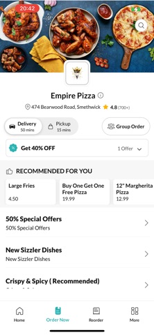 Empire Pizza. Screenshot 2 of 5