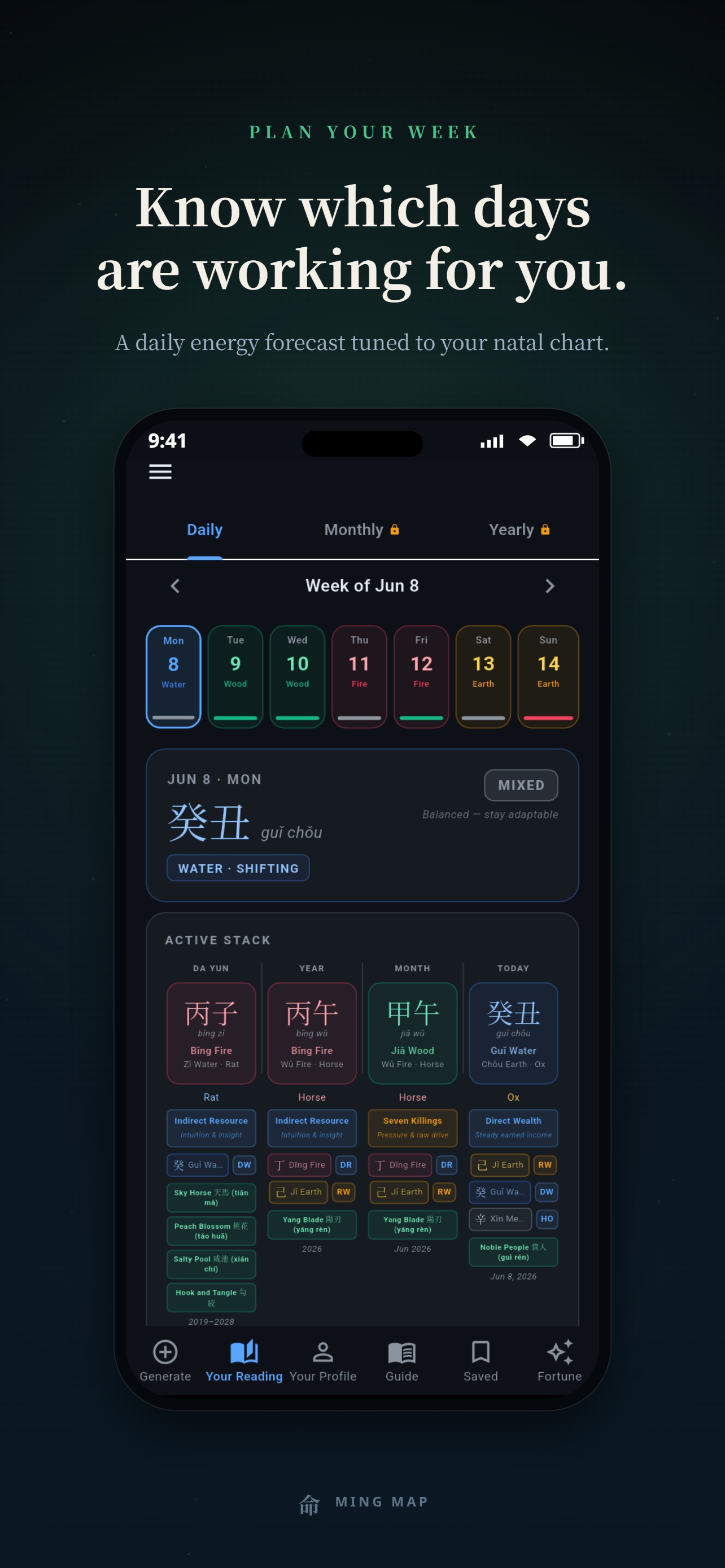 Ming Map Learn About Your Bazi screenshot 6