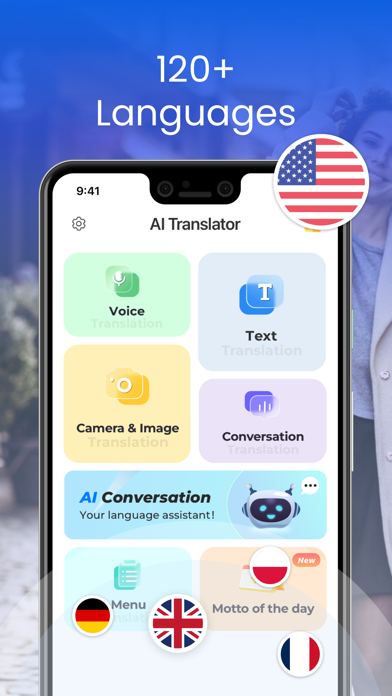 AI Translator:Voice&Text&Photoのおすすめ画像1