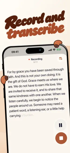 Sermon Notes: Church Recorder screenshot 2