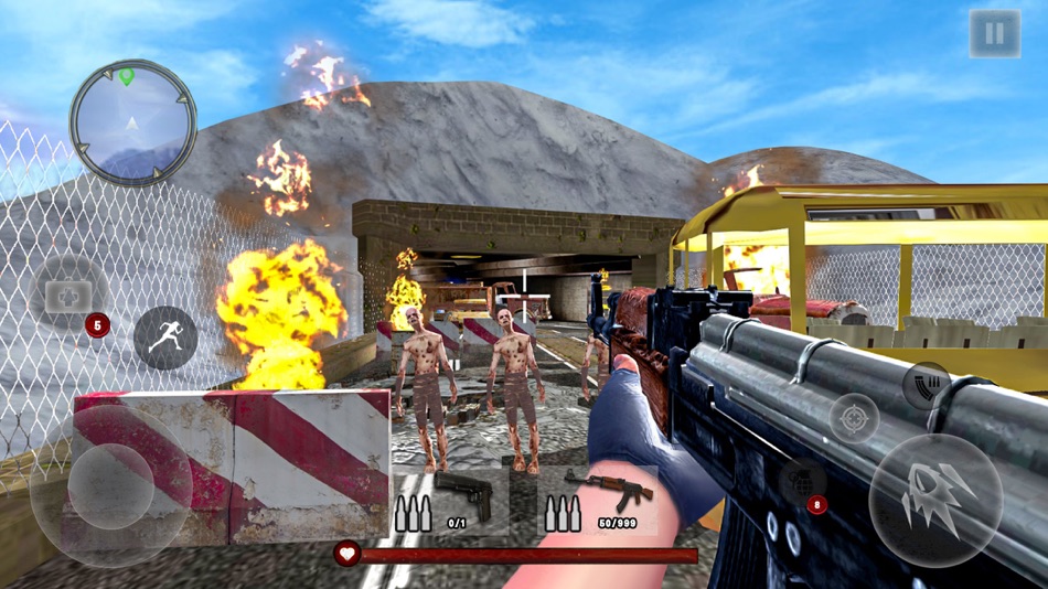 #2. Zombie Games: Zombie Shooter (iOS) Bởi: Waseem Safder