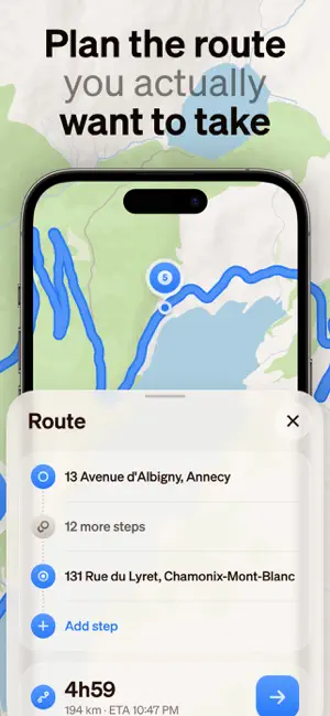 Folomi: GPS and Roadbooks screenshot 2