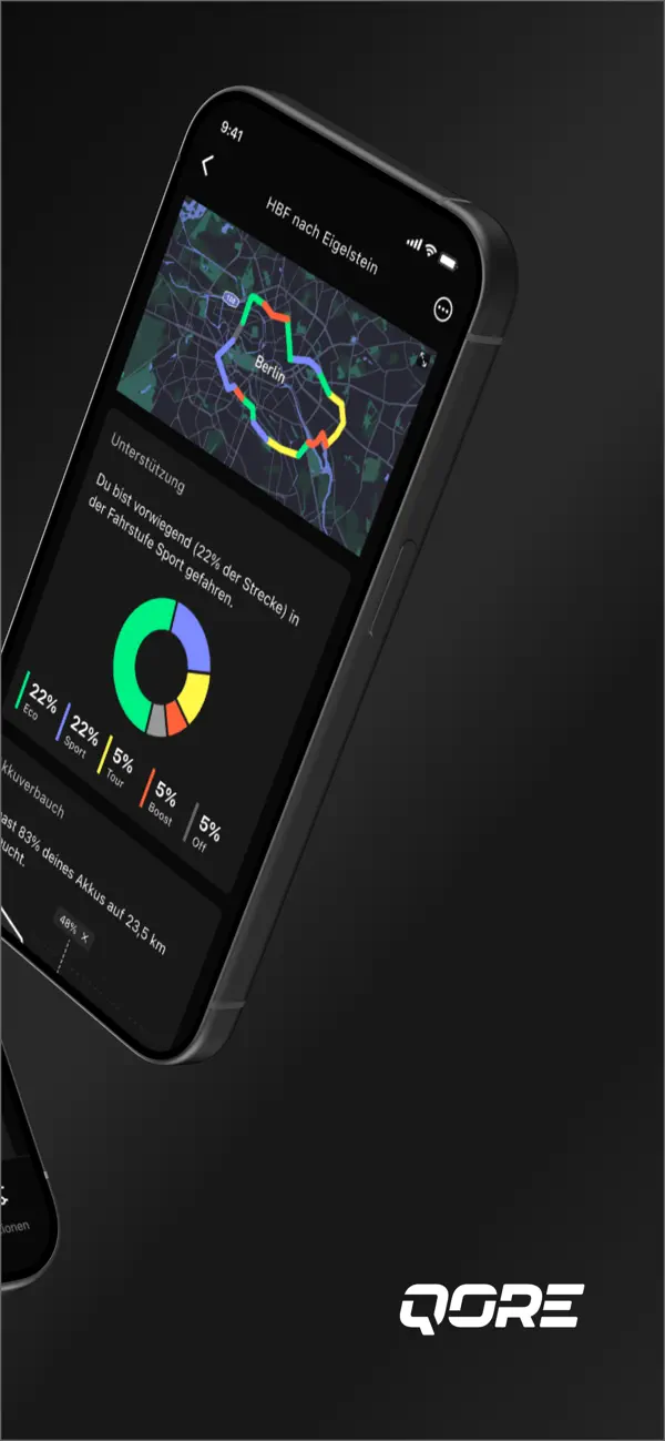 Screenshot #2 pour QORE E-Bike App